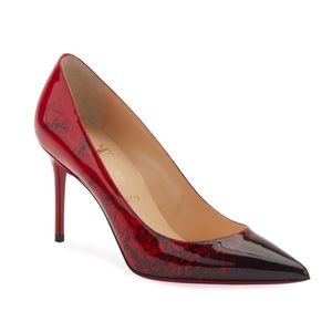 Authentic Christian Louboutin pointed-toe pumps
